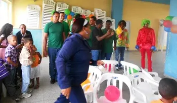 Realizan campamento de verano para niños de internos penitenciarios del CCR de Moca