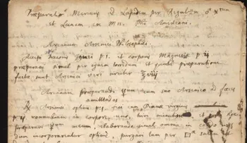 Descubren la fórmula de Ia 'piedra filosofal' de Isaac Newton