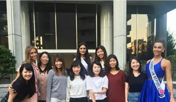 Dominicana Cynthya Núñez quedó en el Top 15 en un certamen de belleza en Japón