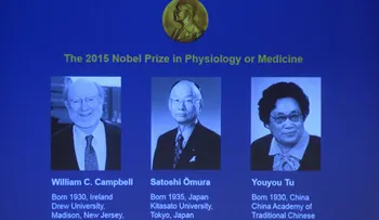 Tres científicos comparten el Nobel de Medicina por avances sobre enfermedades parasitarias