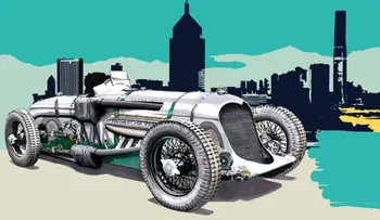 Autos clásicos y lujosos se exhibieron en Hong Kong