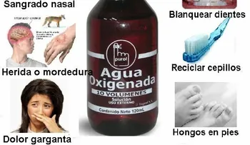 10 remedios con agua oxigenada