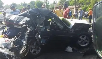Amet reporta nueve heridos en accidente múltiple en autopista Duarte