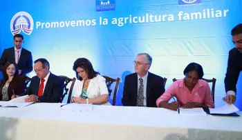 Vicepresidenta llama a denunciar asentamiento de tierras cultivables 