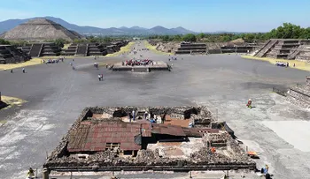 Descubren paisaje lunar en un centro cósmico de las entrañas de Teotihuacán