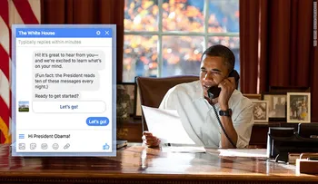 Obama ya tiene su propio bot en Facebook Messenger