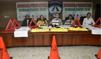 AMET anuncia medidas adoptará para prevenir accidentes durante Semana Santa 2016.