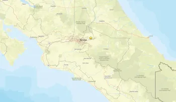 Dos sismos consecutivos sacuden Costa Rica durante la madrugada cerca de San José