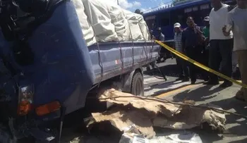 Triple choque deja un muerto y dos heridos en la Prolongación 27 de Febrero