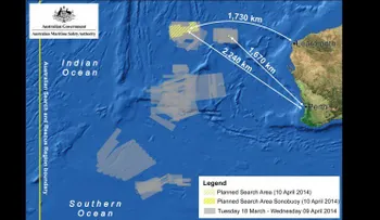 El MH370 de Malaysia Airlines se habría hundido en una sola pieza