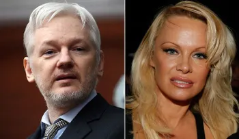 Teorías de la conspiración sobre Pamela Anderson y Julian Assange