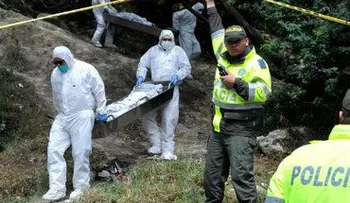 Hallan noveno cadáver de asesino múltiple en Colombia