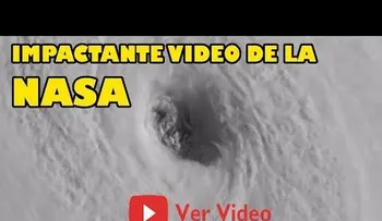 Las escalofriantes imágenes del poderosísimo huracán Irma 