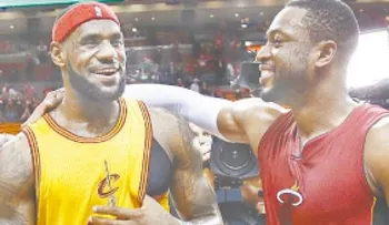 Wade sacó la mejor parte en el regreso de LeBron a Miami