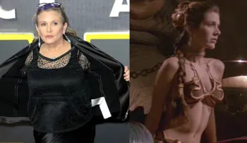 Carrie Fisher responde a quienes critican su apariencia en 'Star Wars'