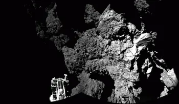 La ESA publica la primera foto desde el cometa 
