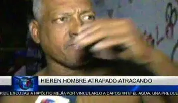 Lo sorprendieron atracando y le dieron dos disparos
