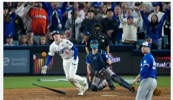 Partido maratónico: Dodgers vencen a los Azulejos en 18 entradas