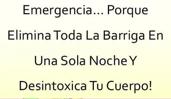 ¿Por qué no lo dijeron antes: Baja toda la barriga en una sola noche