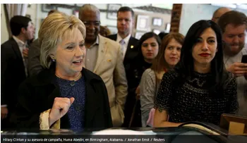 Una asesora de Hillary Clinton trabajó en un periódico musulmán radical