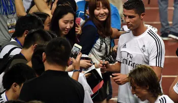 Cristiano Ronaldo domina la cancha digital en China
