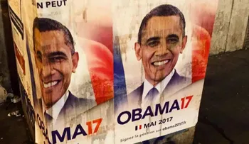 Lanzan campaña para que Barack Obama sea presidente de Francia