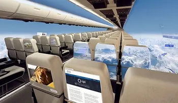 Avión sin ventanas te hará sentirte dentro de las nubes (Video) 