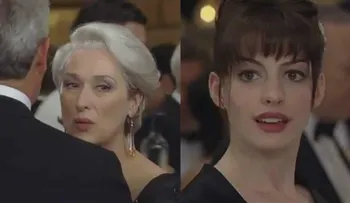 La escena eliminada de "El diablo viste a la moda" que cuenta una historia totalmente diferente