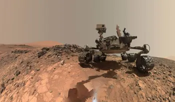 ¡El Curiosity se hace un 'selfie' y lo manda desde Marte!