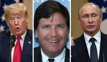 El intento racista del presentador de televisión Tucker Carlson de desviar la indignación ante la saga Trump-Putin