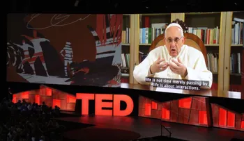 Las tres lecciones del papa en una charla TED