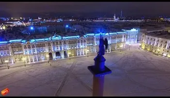 Máxima adrenalina sobre el corazón nevado de San Petersburgo