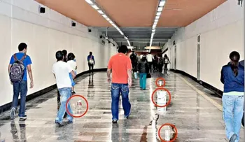 Filtraciones afectan estaciones Línea II del Metro