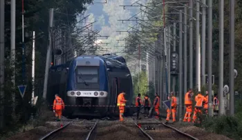 Descarrilamiento de tren en Normandía deja 44 heridos y las autoridades investigan posible sabotaje