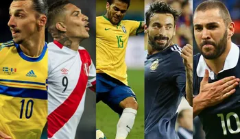 Los 11 ausentes: la selección de grandes figuras que no estarán en Rusia 2018