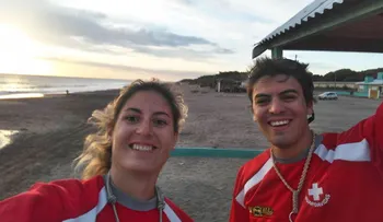 El relato de un triple rescate en la playa que se hizo viral