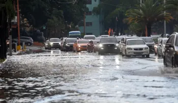 Indomet alerta sobre aguaceros fuertes, granizadas y ráfagas de viento esta tarde en República Dominicana