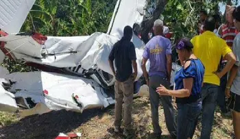 Identifican a dos de los tres que murieron al precipitarse avioneta en Santiago