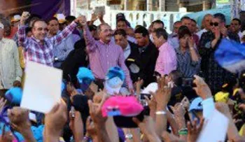 Danilo proclama a Victoria Yep como candidato a senador de María Trinidad Sánchez