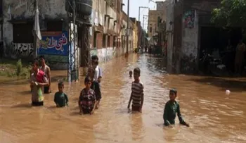 Lluvia e inundaciones dejan 110 muertos en Pakistán
