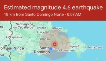 Varios sismos se registran la mañana del domingo en República Dominicana