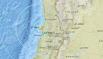 Sismo de magnitud 5,7 sacude el centro de Chile