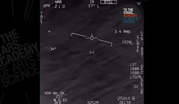 El impactante momento que piloto de la Armada EEUU observa un misterioso objeto en el Atlántico