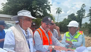 INDRHI supervisa obras que reducen inundaciones en Bajo Yuna
