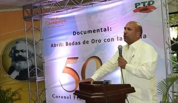 Organizaciones honran a Caamaño en su natalicio