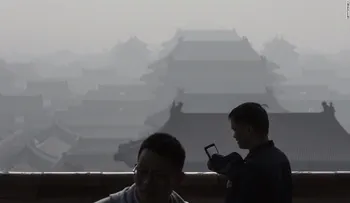 En medio de la cumbre climática, China emite alerta por contaminación