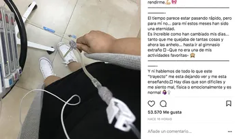 Juliana no aguanta la enfermedad: Extraño mi pelo... Extraño cantar... Extraño mi vida