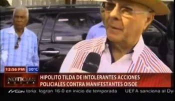 Hipólito dice que Tony Isa: â??quiere seguir haciendo travesuras y hacerse el pendejoâ?