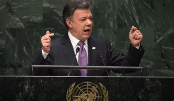 Santos: Colombia está cerca de la paz