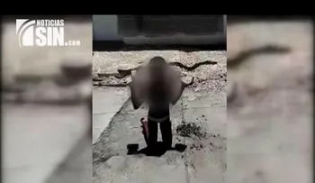 Niña castigada con blocks y bajo el sol por su madre está en CONANI